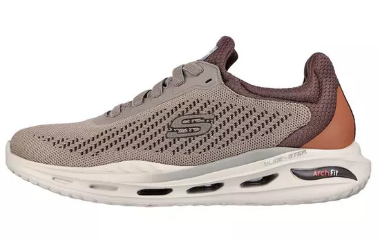 Кроссовки ARCH FIT OGDEN мужские низкие коричневые Skechers