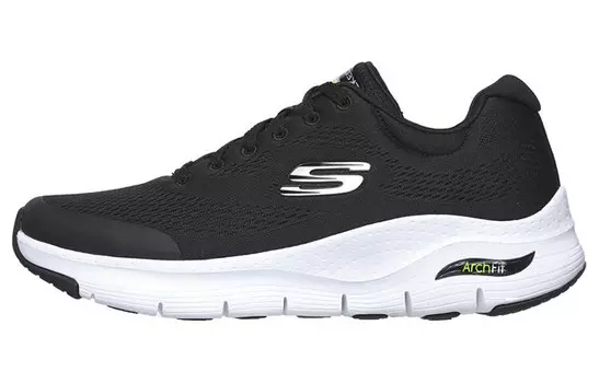Кроссовки Arch Fit Series для бега мужские с низким верхом черного цвета Skechers