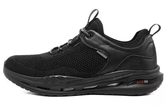 Кроссовки Arch Fit Series для бега мужские с низким верхом черного цвета Skechers