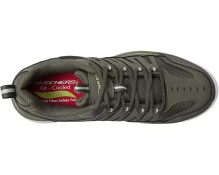 Кроссовки Arch Fit SR - Riggit Carbon Fiber Comp Toe SKECHERS Work, зеленый