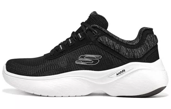 Кроссовки Arch Fit женские с низким верхом, черные Skechers