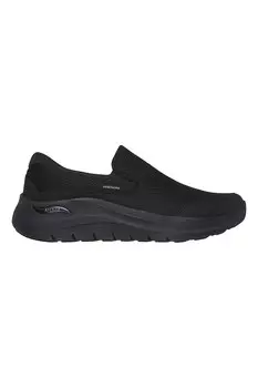 Кроссовки Archfit-Vallo из кожи Skechers, черный