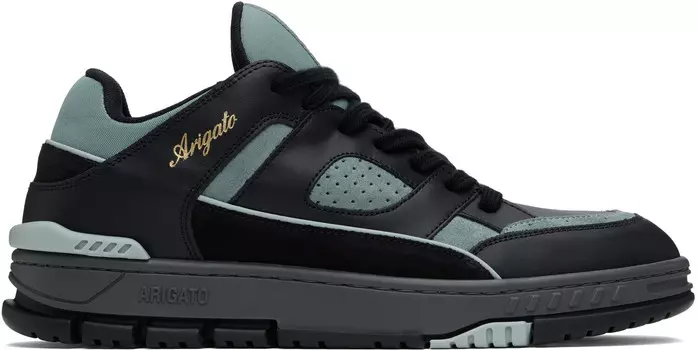 Кроссовки Area Lo черного и зеленого цвета Axel Arigato