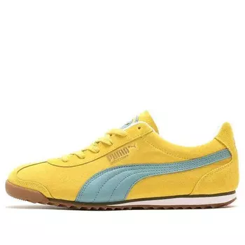 Кроссовки arizona low top athleisure casual sports shoe yellow Puma, желтый