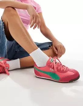 Кроссовки Arizona Nylon розового и зеленого цвета Puma