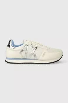 Кроссовки Armani Exchange, бежевый