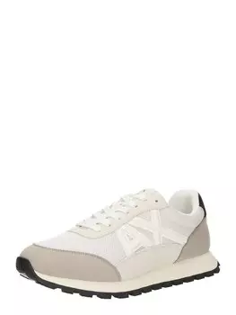 Кроссовки ARMANI EXCHANGE, цвет Beige/Cream