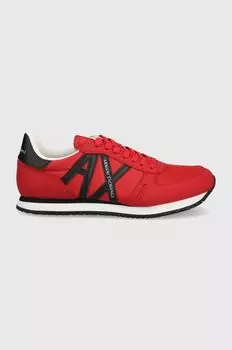 Кроссовки Armani Exchange, красный
