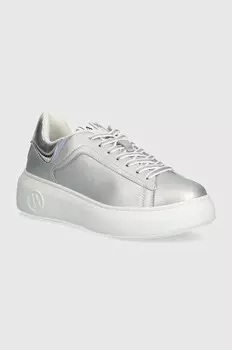 Кроссовки Armani Exchange, серебряный