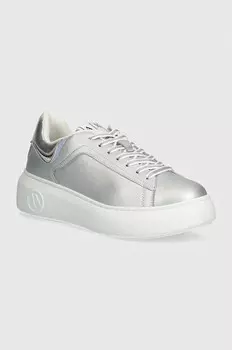 Кроссовки Armani Exchange, серебряный
