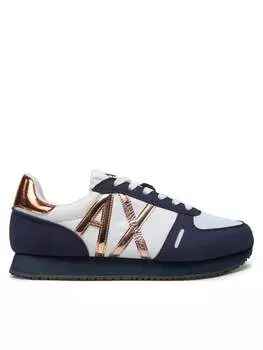 Кроссовки Armani Exchange XDX031 XV137 U286 Azul, темно-синий/белый
