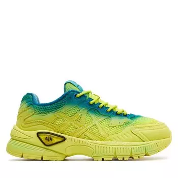 Кроссовки Armani Exchange XUX189 XV813 T715 Yellow+Blue, желтый