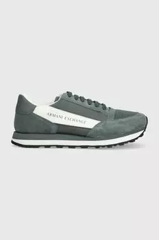 Кроссовки Armani Exchange, зеленый