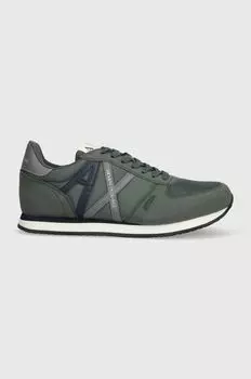 Кроссовки Armani Exchange, зеленый