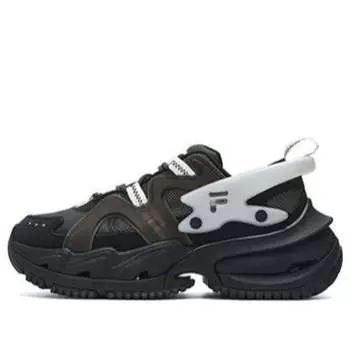 Кроссовки armour sneakers 'black white' Fila Fusion, черный