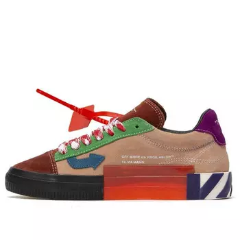 Кроссовки arrow vulcanized low 'multi-color blue' Off-White, мультиколор