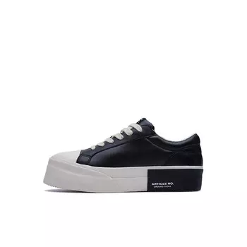 Кроссовки ARTICLE NO. Skateboarding Shoes Unisex Low-top Black, черный