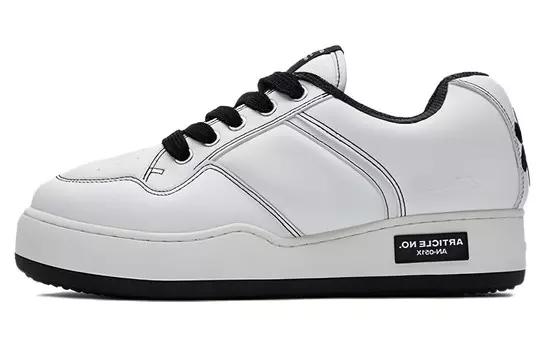 Кроссовки ARTICLE NO. Skateboarding Shoes Unisex Low-top White, белый