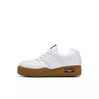 Кроссовки ARTICLE NO. Skateboarding Shoes Unisex Low-top White, цвет Caramel spelling