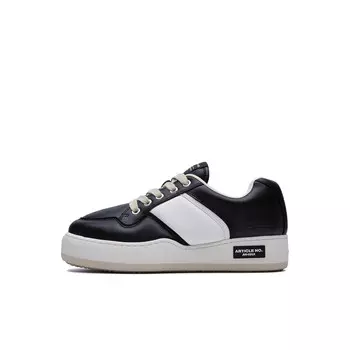 Кроссовки ARTICLE NO. Skateboarding Shoes Unisex Low-top Black/White, черный/белый