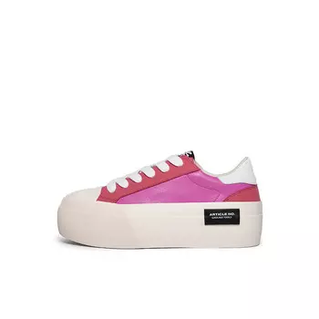 Кроссовки ARTICLE NO. Skateboarding Shoes Unisex Low-top White/Pink, розовый