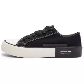 Кроссовки ARTICLE NO. Skateboarding Shoes Unisex Low-top Black, черный