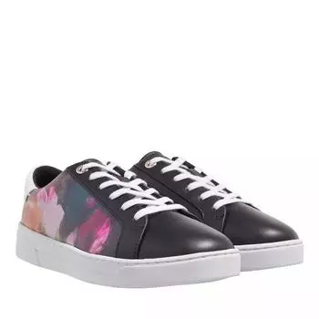 Кроссовки artoh art print leather cupsole sneaker Ted Baker, черный