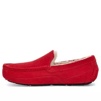 Кроссовки ascot slipper 'samba red' Ugg, красный