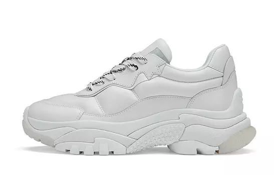 Кроссовки ASH Chunky Sneakers Unisex Low-top White, белый