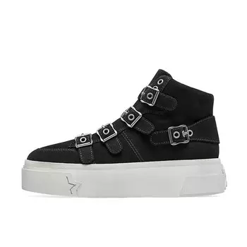 Кроссовки ASH Lifestyle Shoes Women's High-top, темно-серый