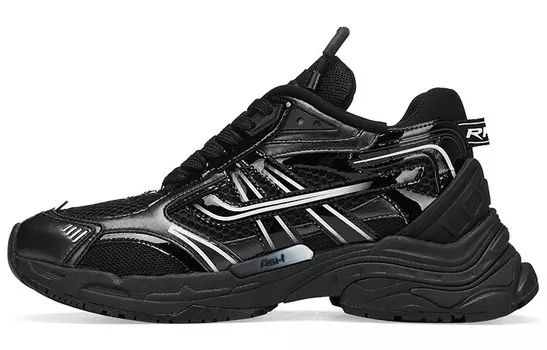 Кроссовки ASH Lifestyle Shoes Women's Low-top Black, черный