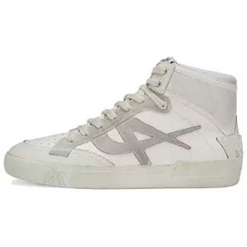 Кроссовки ASH Skateboarding Shoes Men High-top, белый