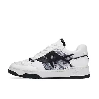 Кроссовки ASH Skateboarding Shoes Women's Low-top Black, белый