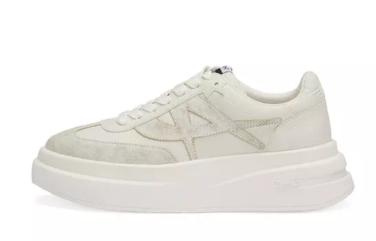 Кроссовки ASH Skateboarding Shoes Women's Low-top White, белый