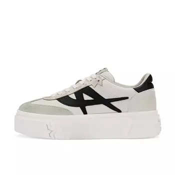 Кроссовки ASH Skateboarding Shoes Women's Low-top White/black/gray, белый