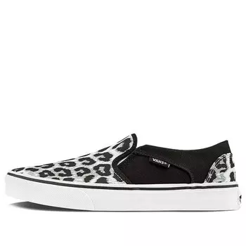 Кроссовки asher sneakers leopard/black Vans, черный