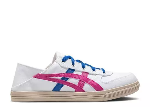 Кроссовки ASICS Aaron Slip-On 'White Pink Blue', белый