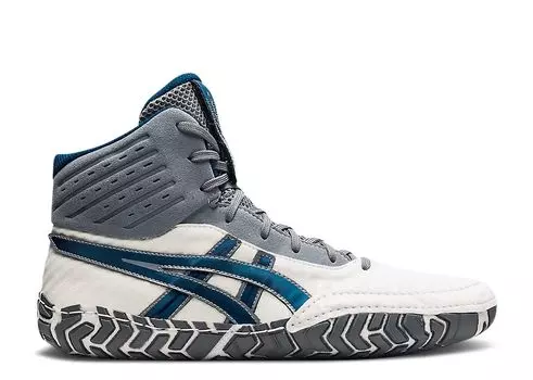Кроссовки ASICS Aggressor 4 'White Mako Blue', белый