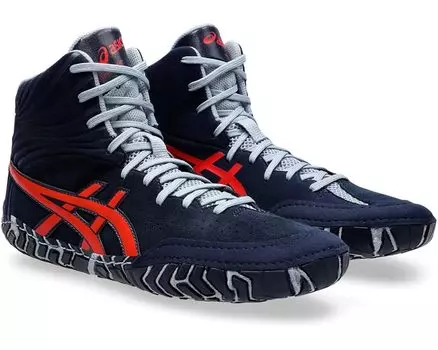 Кроссовки ASICS Aggressor 5, цвет Midnight/Classic Red