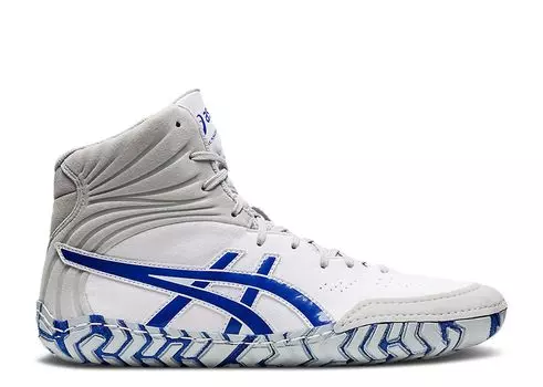 Кроссовки ASICS Aggressor 5 'White Lapis Lazuli Blue', белый