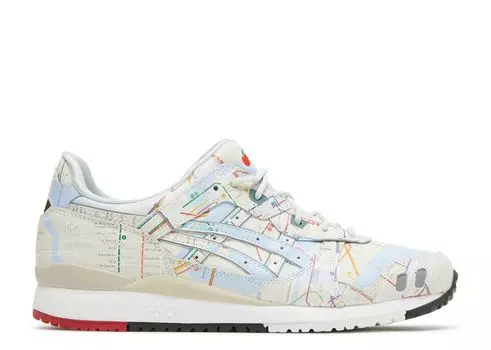 Кроссовки ASICS Atmos X Gel Lyte 3 Og 'Nyc Subway', кремовый