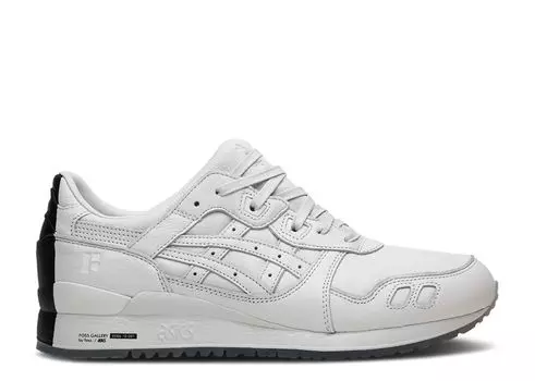 Кроссовки ASICS Beijing Foss Gallery X Gel Lyte 3 'White', белый