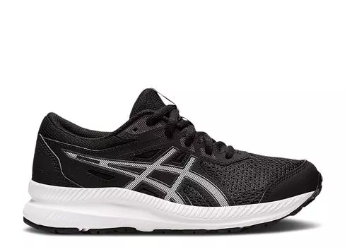 Кроссовки ASICS Contend 8 Gs 'Black White', черный