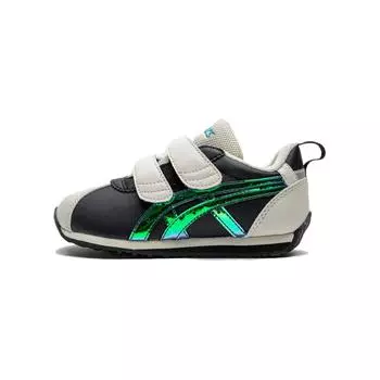 Кроссовки Asics Cotla Toddler Shoes TD Low-top Black/White/Green, зеленый