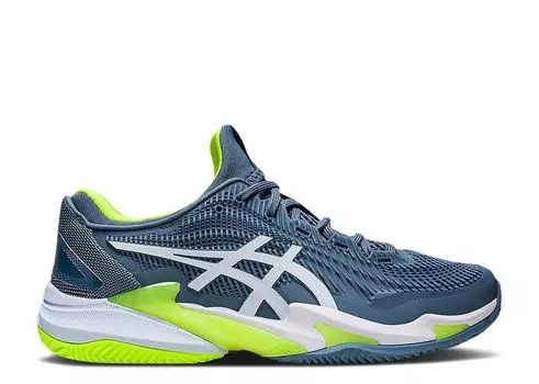 Кроссовки ASICS Court FF 3 Clay, цвет Steel Blue Lime