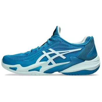 Кроссовки Asics Court FF 3 Tennis Shoes Women's Low-top Cyan/blue, голубой/белый