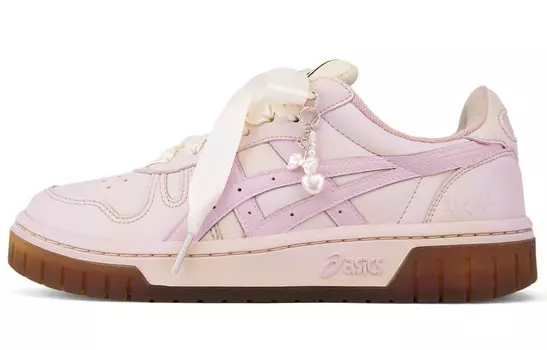Кроссовки Asics Court MZ Skateboarding Shoes Unisex Low-top White/Pink, розовый