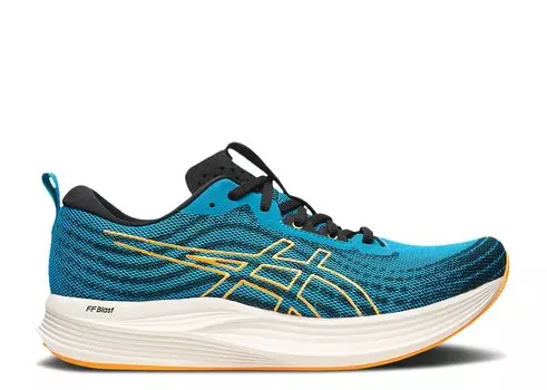 Кроссовки ASICS Evoride Speed 'Island Blue Orange Pop', синий