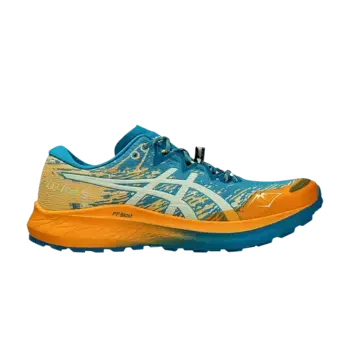 Кроссовки ASICS Fuji Lite 5 Teal Blue Orange, бирюзовый