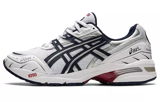 Кроссовки Asics Gel-1090 V1 Unisex, белый/светло-серый/черный